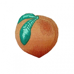 Avocado fruit 100% embroidery iron on patch