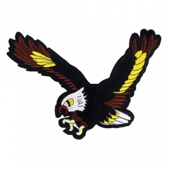 Heat Cut Custom Embroidery Patches Custom Animal Patches For Clothing