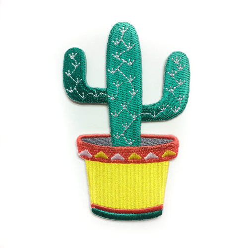 Custom Cactus Embroidery Patch