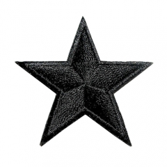 Embroidery star shape Applique Patch on Clothing