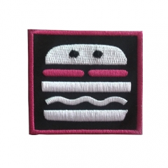 logo cheap clothing iron Custom embroidery patches for patches embroidery