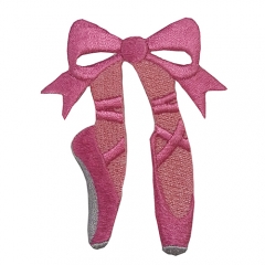 Free sample Embroidery toe shoe patches