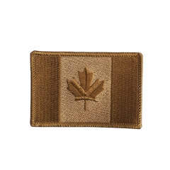 Best Quality Custom Canada Flag embroidery Patch For Clothes and Hats