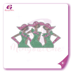 AKA rhinestone iron on transfer silver soror hotfix transfer