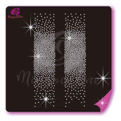 Bow Strips rhinestone transfer