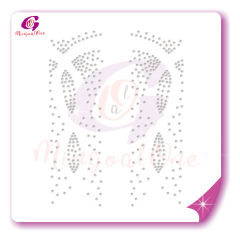 Bow Strips rhinestone transfer