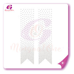 Bow Strips rhinestone transfer