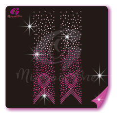 Bow Strips rhinestone transfer