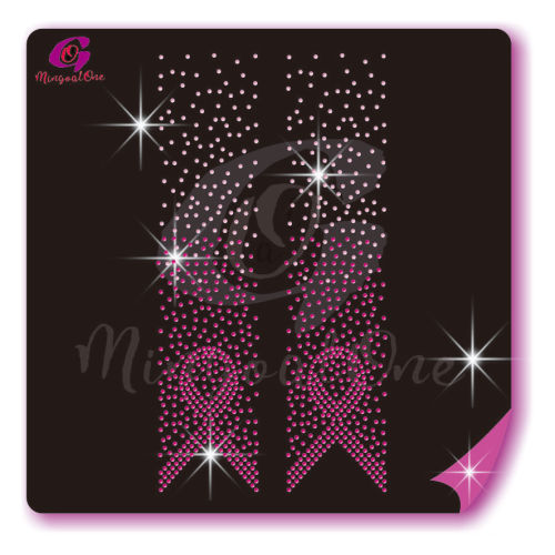 Bow Strips rhinestone transfer