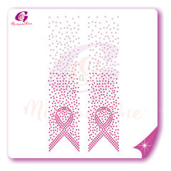 Bow Strips rhinestone transfer
