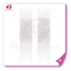 Bow Strips rhinestone transfer