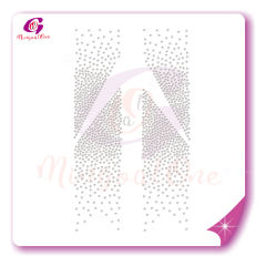 Bow Strips rhinestone transfer