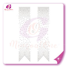 Bow Strips rhinestone transfer