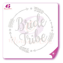 bride rhinestone transfer