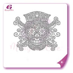 Skull rhinestone transfer