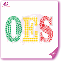 Words OES rhinestone transfer