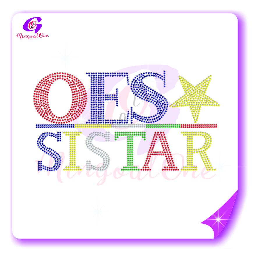 OES rhinestone transfer