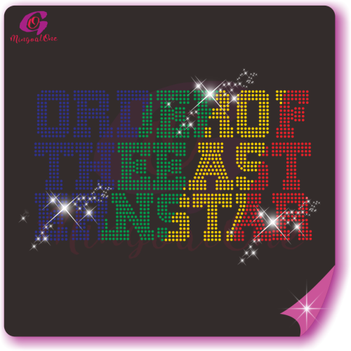 ORDER OF THE EASTERN STAR RHINESTONE TRANSFER