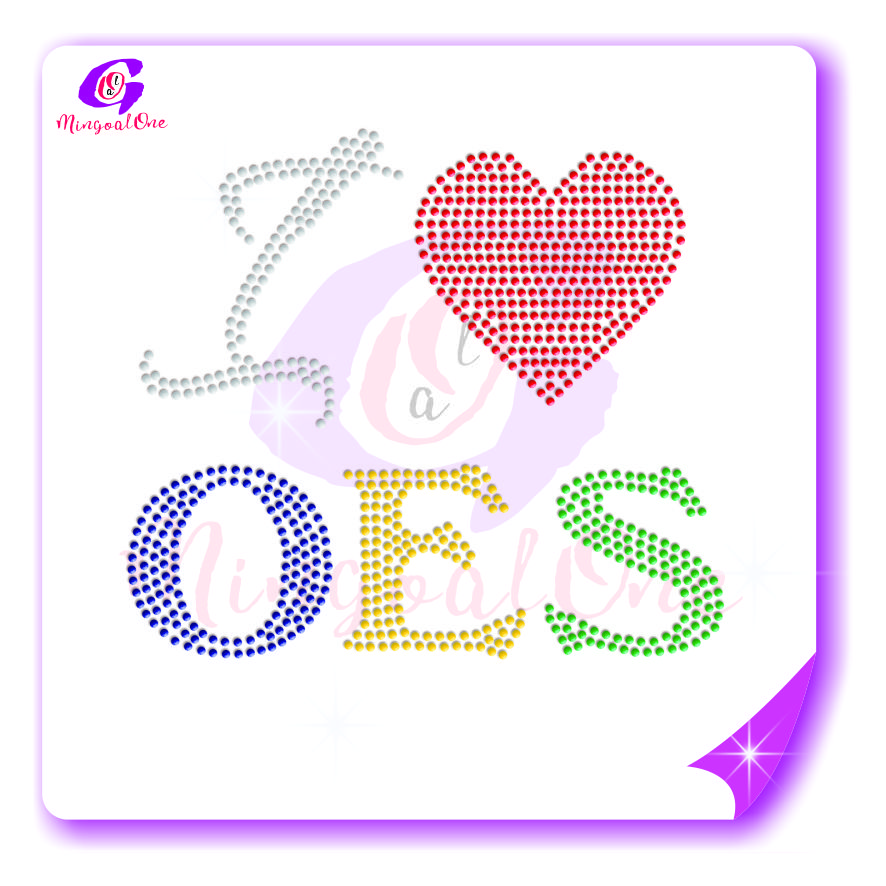 OES rhinestone transfer