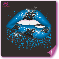 Brand lips rhinestone Transfer