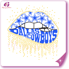 Brand lips rhinestone Transfer