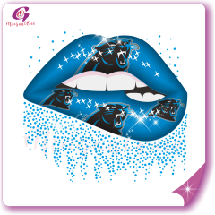 Brand lips rhinestone Transfer