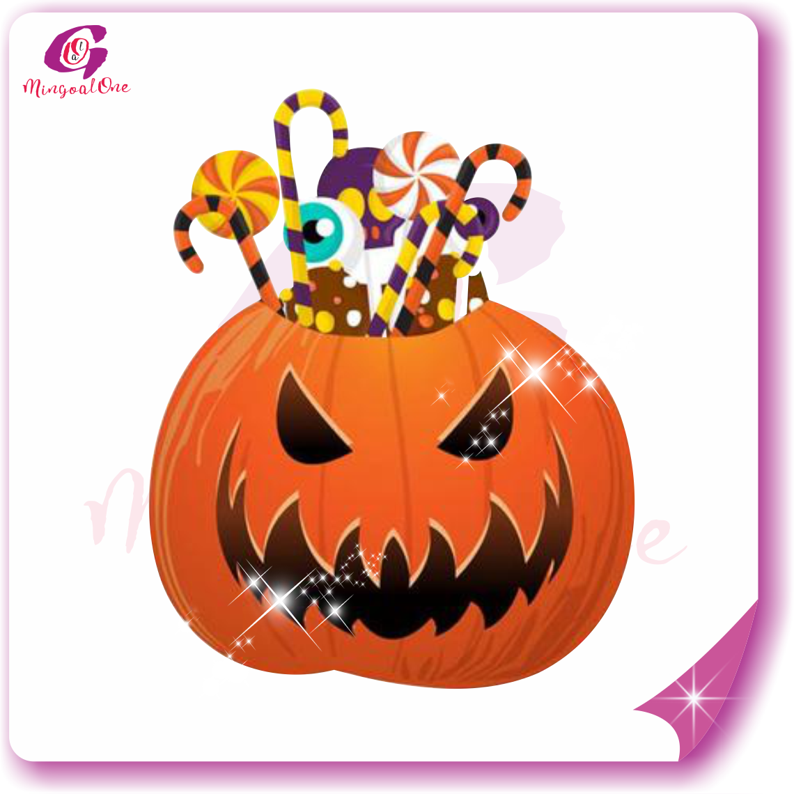 Halloween rhinestone Transfer