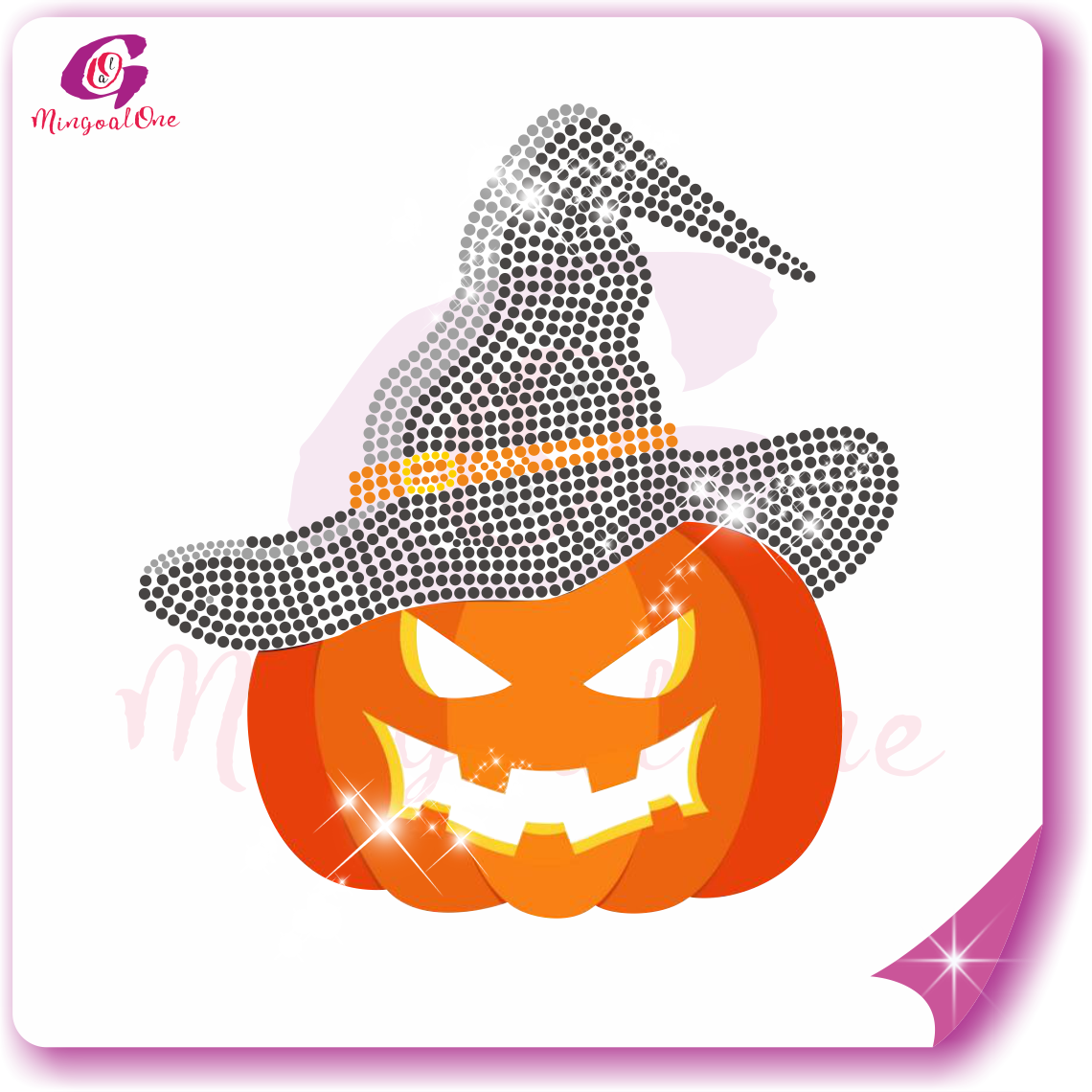 Halloween rhinestone Transfer