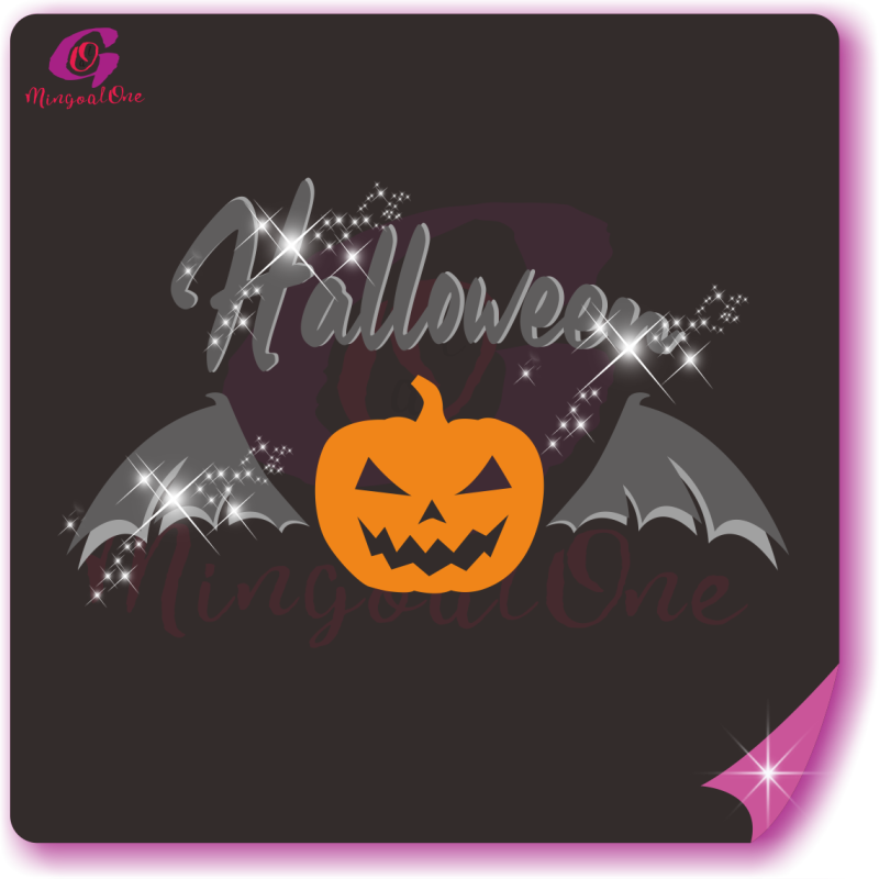 Halloween rhinestone Transfer