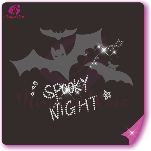 Halloween rhinestone Transfer