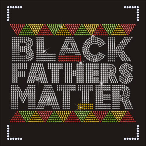 Customized Logo Rhinestone Hotfix Transfer Black Lives Matter Rhinestone Iron on Transfer