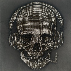 Best Selling Bling Skull Head Rhinestone Hotfix Punk Iron on Girl Design Transfers