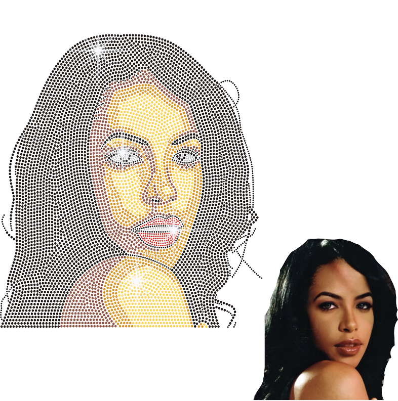 How to request custom rhinestone transfer designs