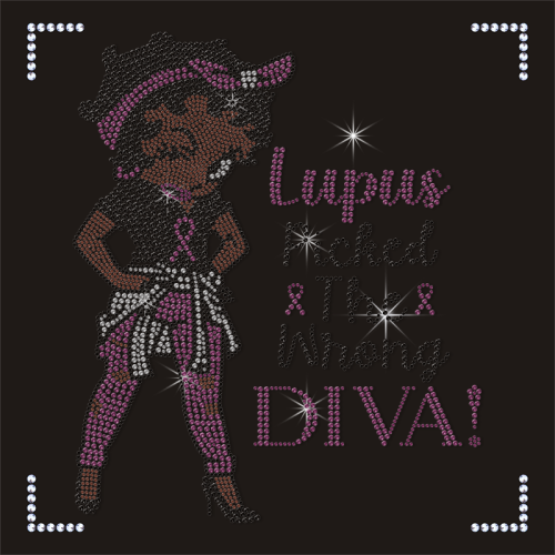 New Bettyboop Hotfix Rhinestone Iron On Transfer Diva Design For T-shirt and Sweat and Dress