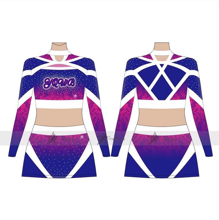 Cheerleading Uniform Customized Spandex