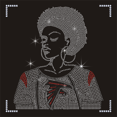 Custom Atlanta Falcons Team NFL Logo Iron Rhinestone Transfer
