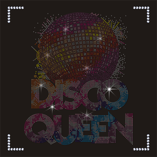 Hot Selling Wholesale Disco Rhinestone Heat Transfer Crystal Acessories