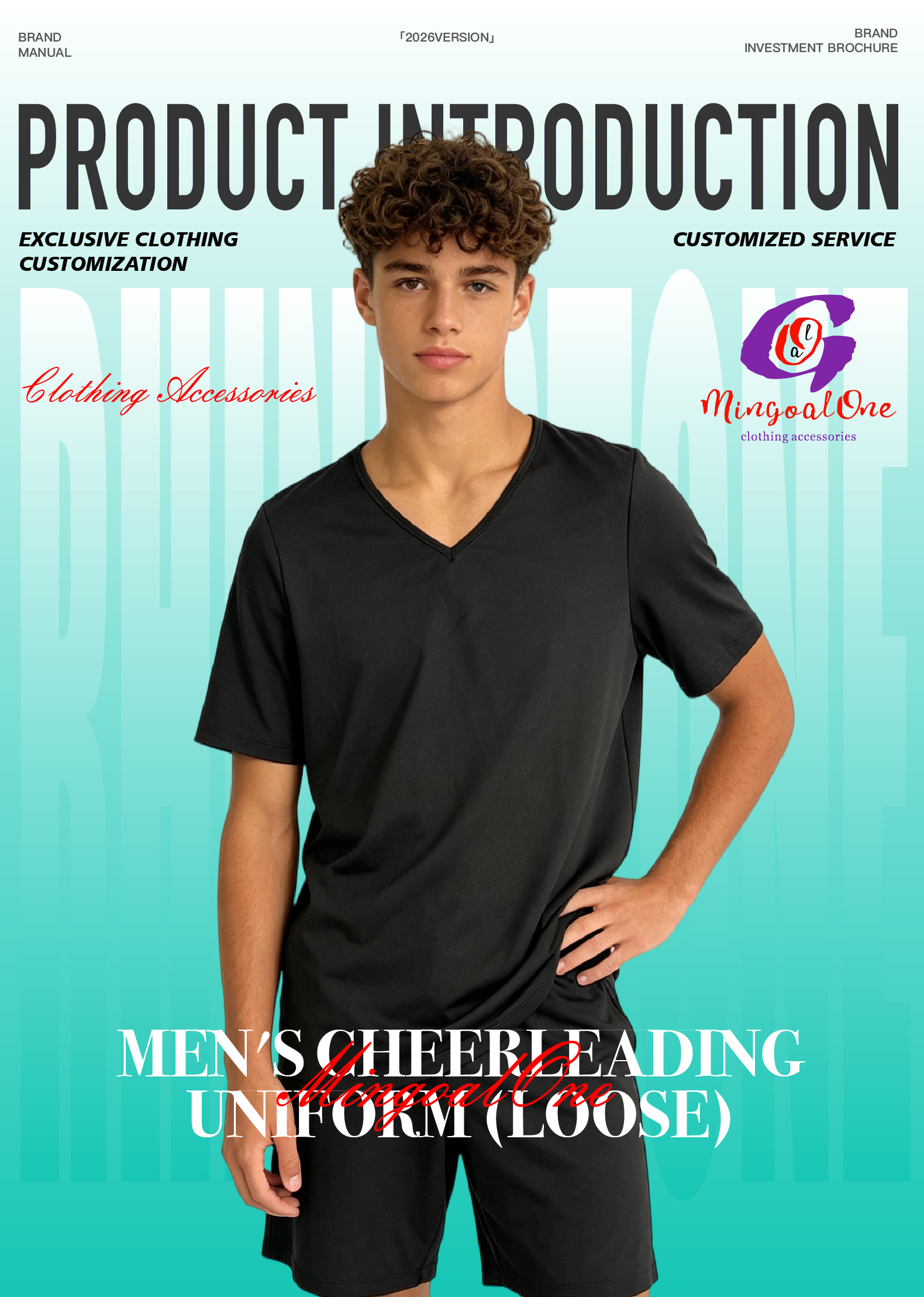 Product Introduction-MEN'S CHEERLEADING UNIFORM (Loose)
