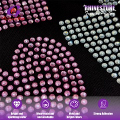 Tiny & Big Combo Rhinestone Hotfix Transfer Multi Specification Crystal Stones Custom Design