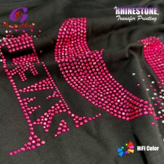 Reinforced Stone Bottom Rhinestone Hotfix Transfer Anti-drop Crystal Stones Durable for Daily Wear
