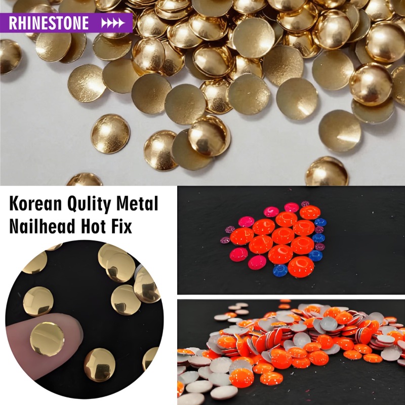 Korean Quality Metal Nailhead Hot Fix