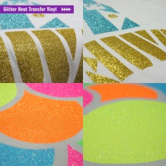 Glitter Heat Transfer Vinyl