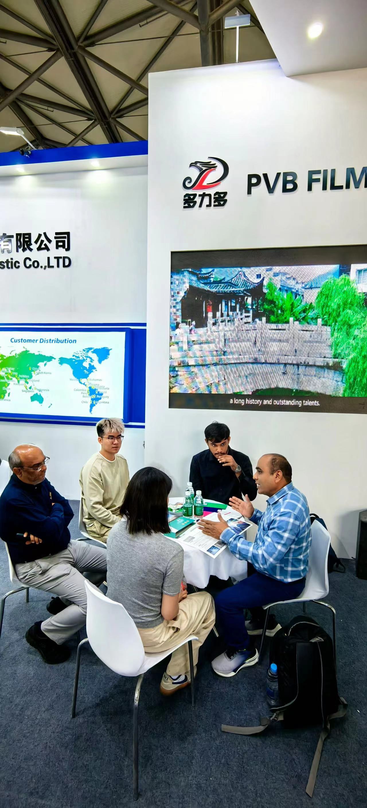 Zhejiang Duoli Plastic Co., Ltd attened the 2024 Shanghai Glass Exhibition.
