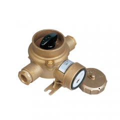Brass Marine Switch Socket 24-500V 10-16A 1/2/3P+E | CZKH201-3