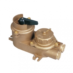 Brass Marine Switch Socket With Lock 125-500V 10A 2/3P+E | CZKLS2-2/D