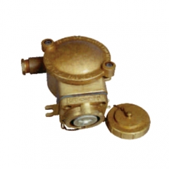 Brass Ex de IIC T6 250V/16A Explosion-proof Socket | DCZH202-1