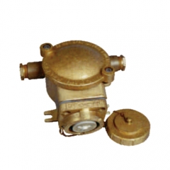 Brass Ex de IIC T6 250V/16A Explosion-proof Socket | DCZH202-3