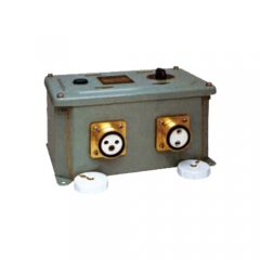 Steel Marine High/Low Voltage Socket Box 220/24V-220/36V 10A/3-8A | CZX220/220-24