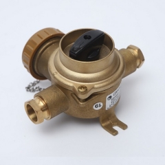 Brass Marine Switch Socket 24-500V 10-16A 1/2/3P+E | CZKH201-3