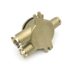 Brass Marine Power Switch 24-440V 10-16A | HH302-3